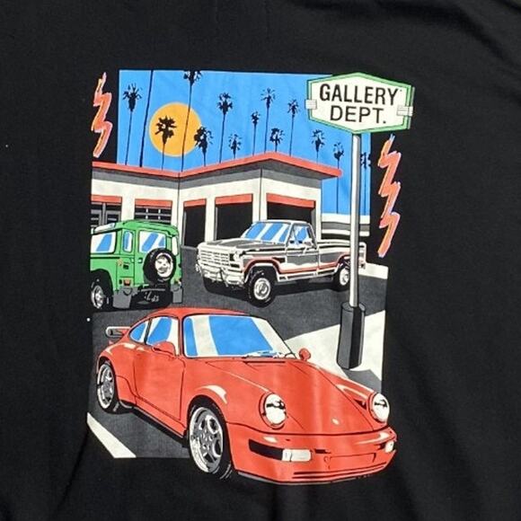 Gallery dept black hoodie - Picture 3 of 4